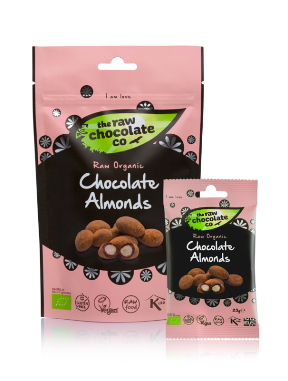 Raw Chocolate Almonds