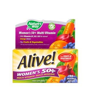 Alive! Women’s 50+ Once Daily Tablets