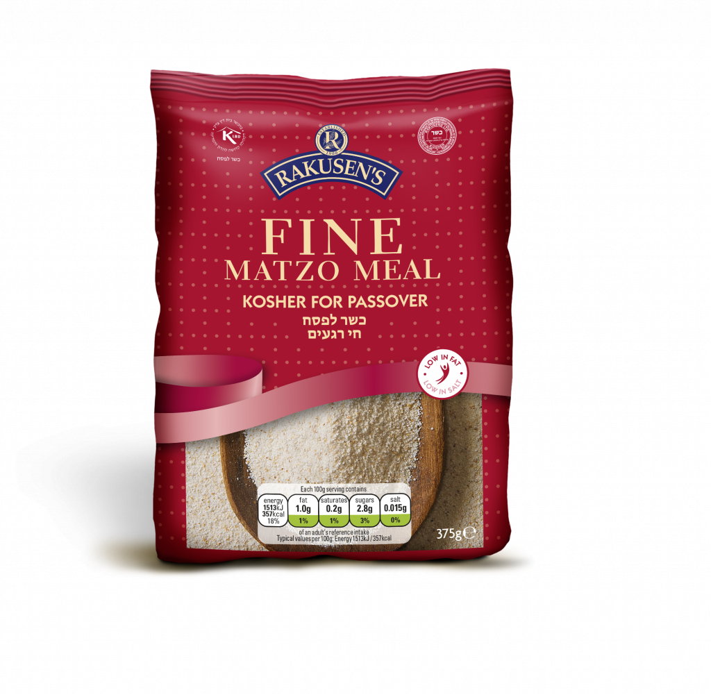 Rakusen’s Fine Matzo Meal 375g – Passover