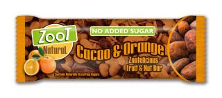 ZooT Natural Cacao and Orange Fruit and Nut bars