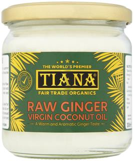 TIANA Fairtrade Organics Raw Ginger Virgin Coconut Oil