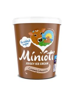 Minioti Jersey Ice Cream: Creamy Chocolate