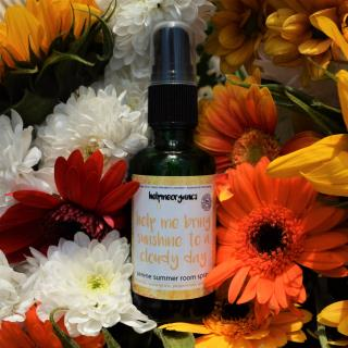 Help me bring sunshine to a cloudy day Room Spray