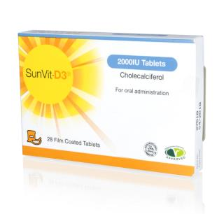 SunVit-D3 2,000 IU Tablets