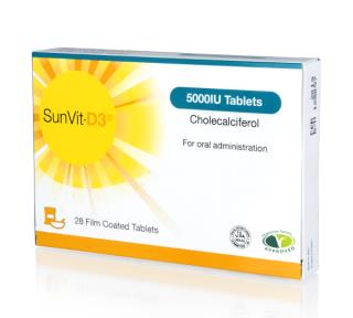 SunVit-D3 5,000 IU Tablets