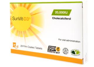 SunVit-D3 20,000 IU Tablets