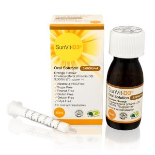 SunVit-D3 Oral Solution 3,000 IU/ml