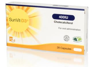 SunVit-D3 400 IU Capsules