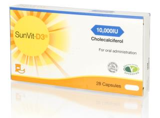 SunVit-D3 10,000 IU Capsules