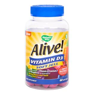 Alive! Vitamin D3 Soft Jell