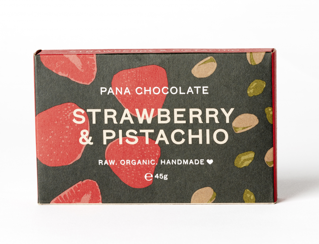 Pana Chocolate – Strawberry & Pistachio