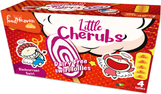 Food Heaven Little Cherubs – Blackcurrant Swirl