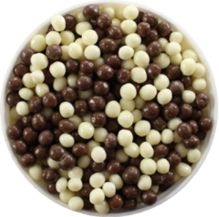 Simply White & Milk Chocolate Mini Balls