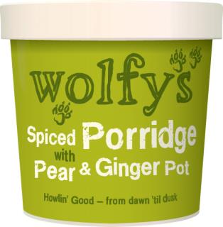 Wolfy's Spiced Porridge with Pear and Ginger Pot