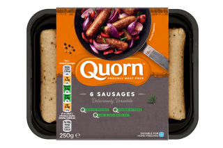 Quorn Sausages Frozen or Chilled 250g, 252g, 336g, 375g & 504g