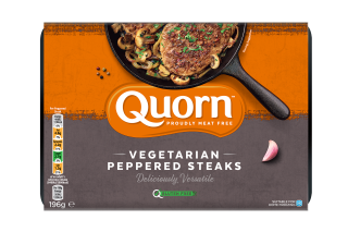 Quorn Vegetarian Peppered Steaks 196g