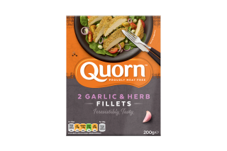 Quorn Garlic & Herb Fillets 200g