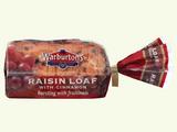 Warburtons Raisin Loaf with Cinamon 400g