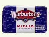 Warburtons White Medium 800g