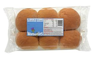 Warburtons 6 Scottish Morning Rolls