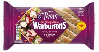 Warburtons 6 Seeded Sandwich Thins