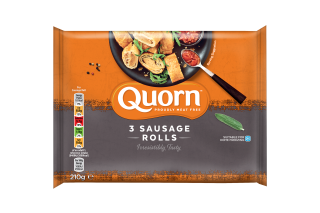 Quorn 3 Sausage Rolls 210g & 130g