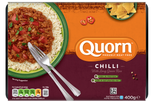 Quorn Meat Free Chilli & Rice 400g