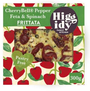 Higgidy CherryBell® Pepper, Feta & Spinach Frittata