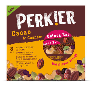 PERK!ER Quinoa Cacao & Cashew Multipack