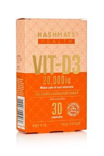 Hashmats Health Vitamin D3 20,000iu