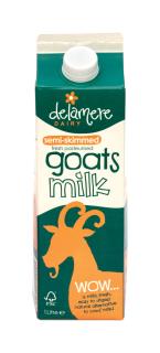 Delamere Dairy ESL Pasteurised Semi Skimmed Goats Milk