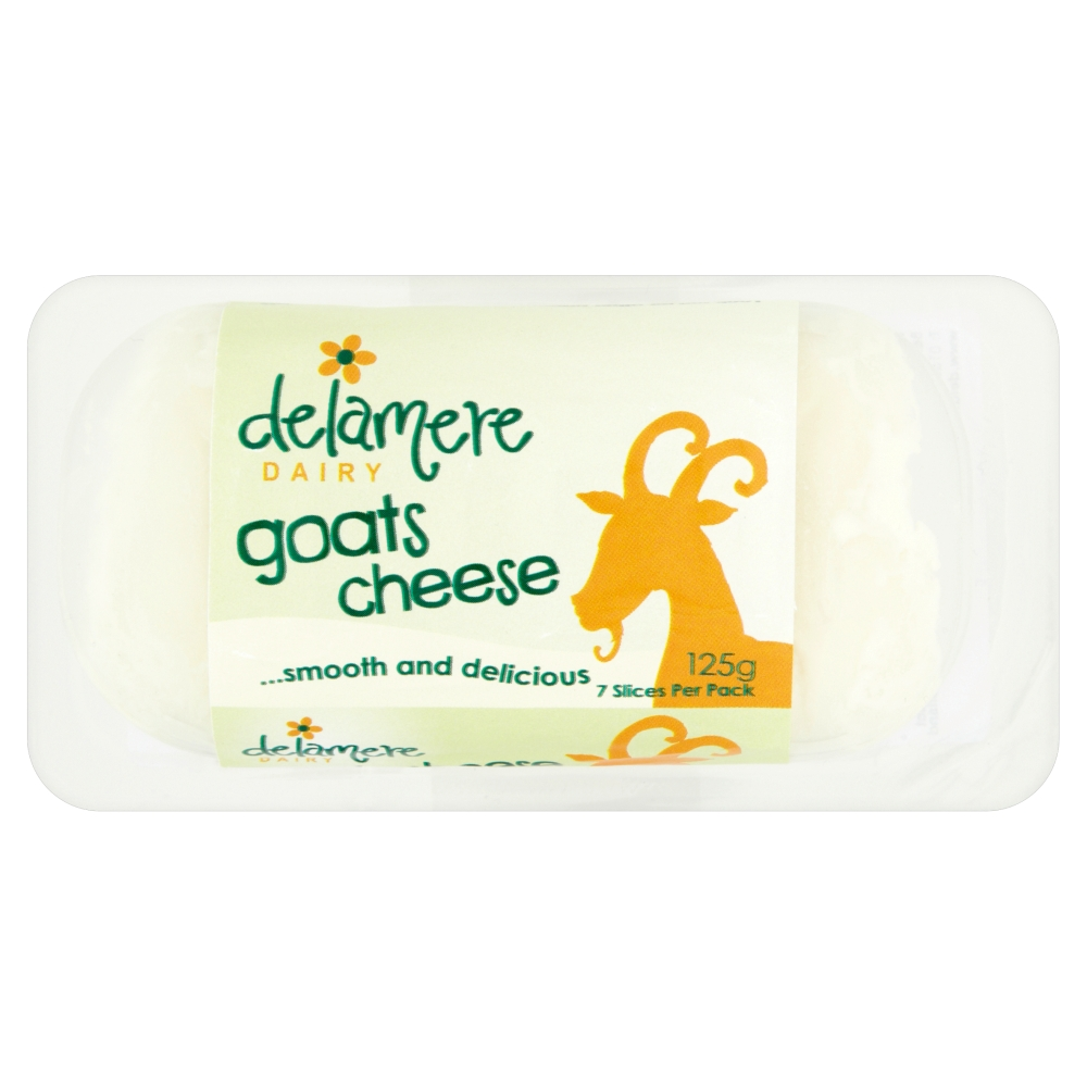 Delamere Dairy Plain Goats Cheese Log