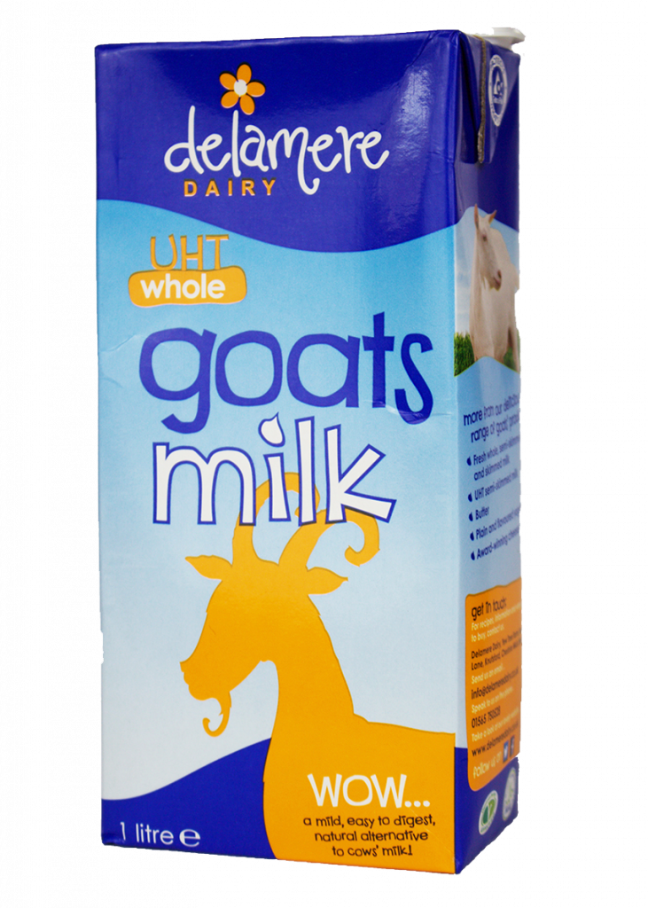 Delamere Dairy UHT Whole Goats Milk