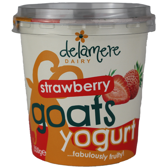 Delamere Dairy Strawberry Goats Yogurt