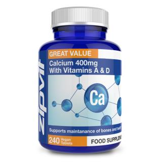 Calcium 400mg with Vitamins A & D 120 tablets