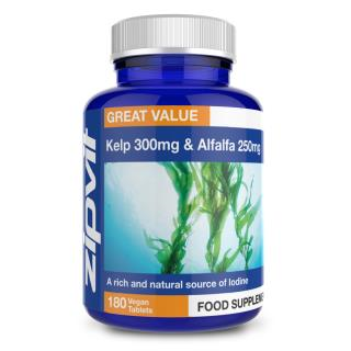 Kelp 300mg with Alfalfa 250mg 180 tablets