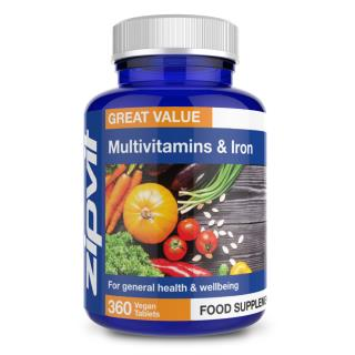 Multivitamins & Iron 90 tablets