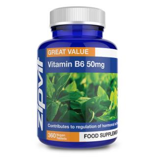 Vitamin B6 50mg 360 tablets