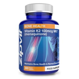 Vitamin K2 MK7 Menaquinone 100mcg 90 tablets