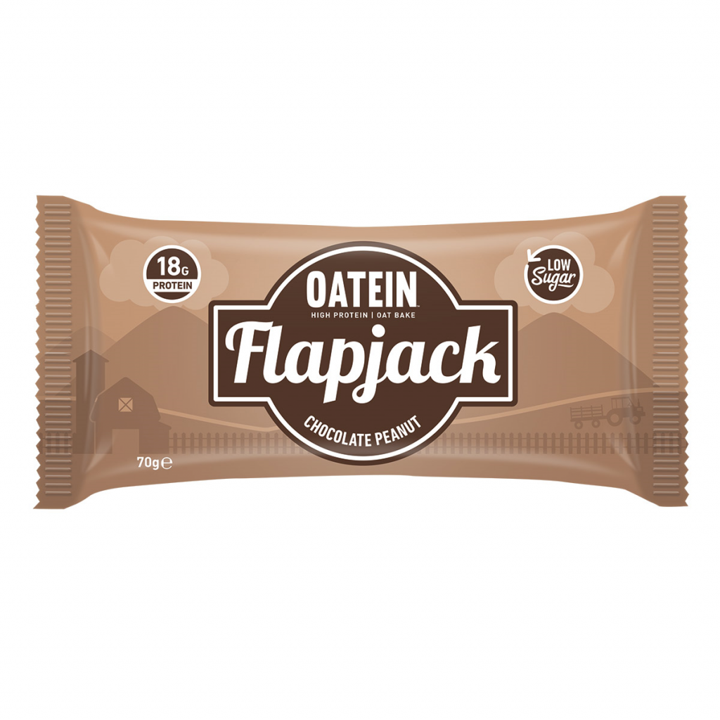 Oatein Flapjack – Chocolate Peanut Flavour