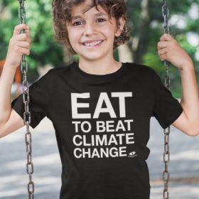 Eat to Beat Climate Change Kids’ T-shirt