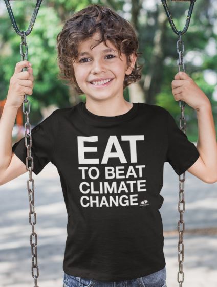 Eat to Beat Climate Change Kids’ T-shirt