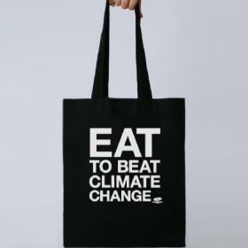 Eat to Beat Climate Change Tote Bag