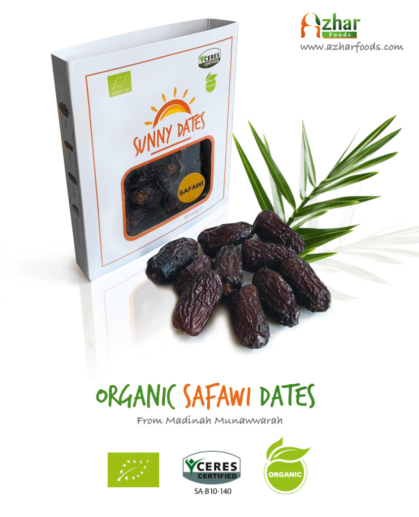 Organic Safawi Dates from Saudi Arabia