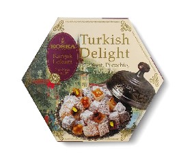 Coconut & Hazelnut & Pistachio Turkish Delight