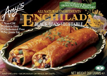 Amy's Kitchen Black Bean Enchilada