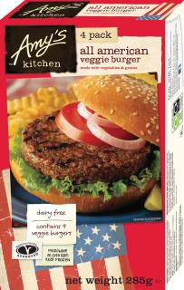 Amy's Kitchen All American Veggie Burger UK