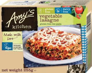 Amy's Kitchen Gluten Free Dairy Free Vegetable Lasagne