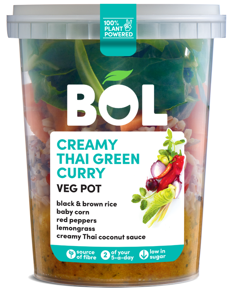 BOL Creamy Thai Green Curry Veg Pot