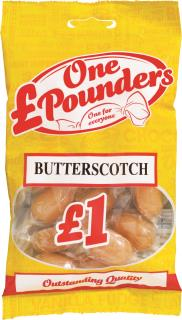 £One Pounders Butterscotch